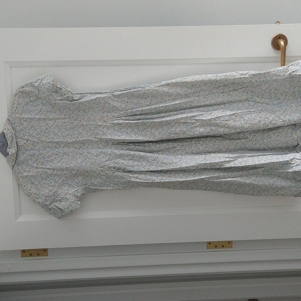 Button up long dress